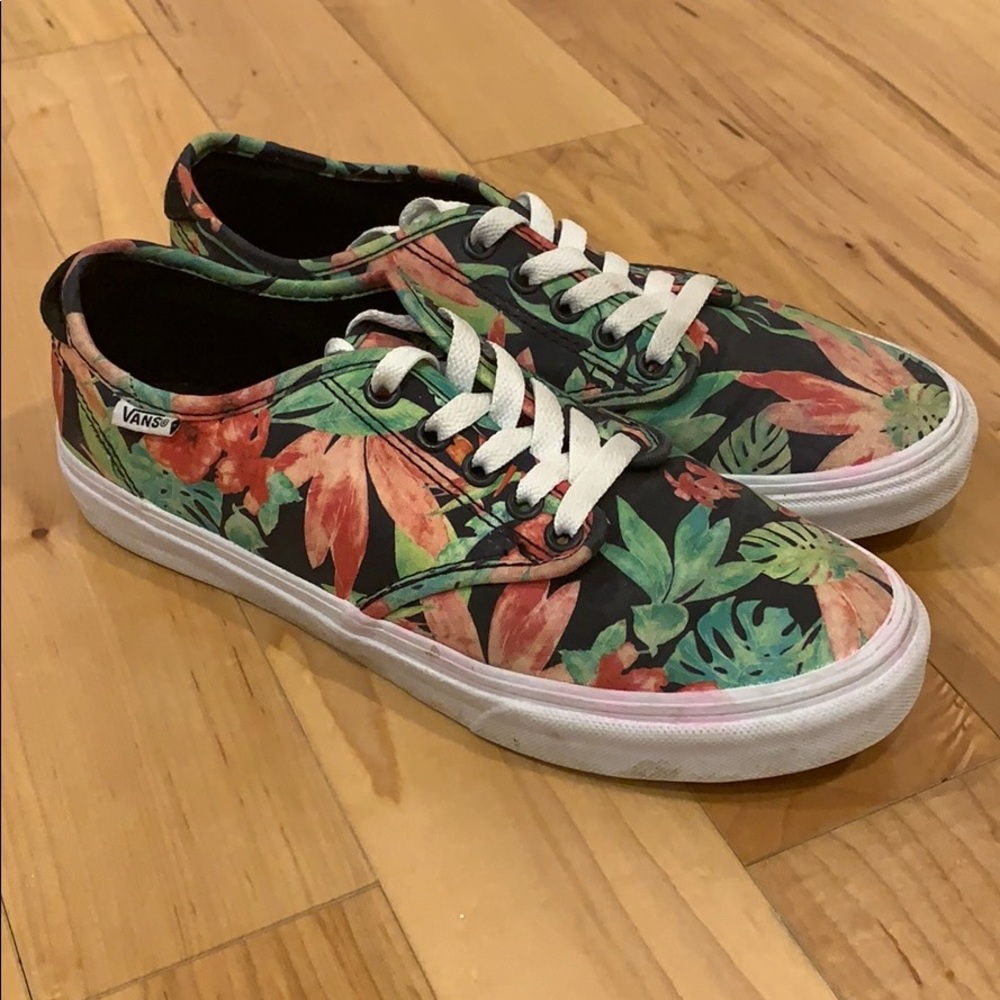 Low Top Floral Vans